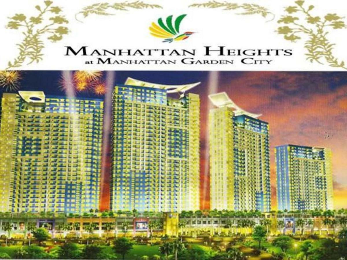 Cubao Manhattan Heights Unit 5A Tower C كويزون سيتي المظهر الخارجي الصورة