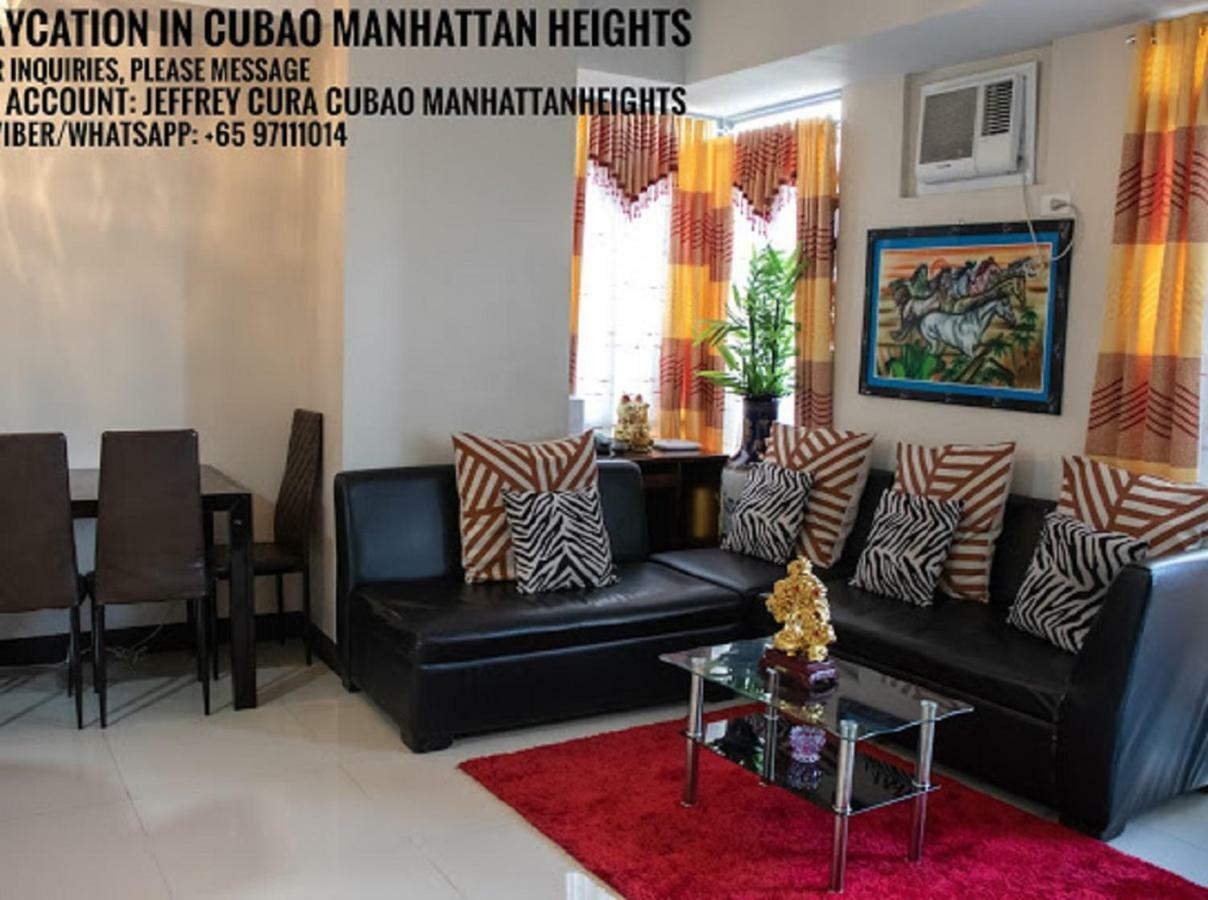 Cubao Manhattan Heights Unit 5A Tower C كويزون سيتي المظهر الخارجي الصورة